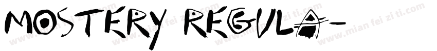 Mostery Regula字体转换